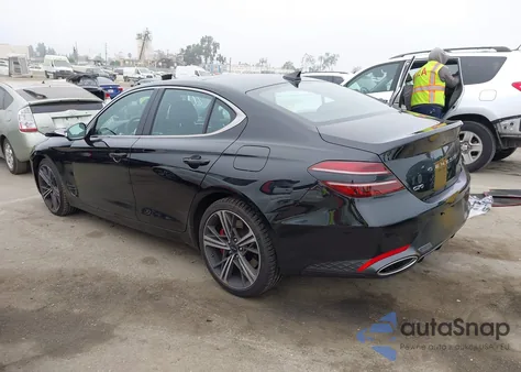 2025 Genesis G70 3.3T Rwd Sport Advanced z USA, uszkodzony, nr VIN KMTG54SE7SU158171